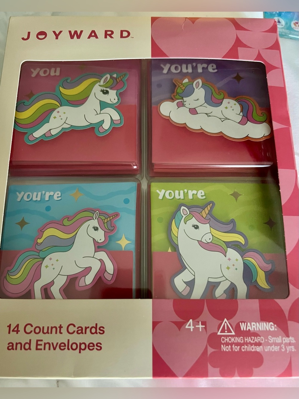 Kids Unicorn Note Cards and Envelopes - Multicolor